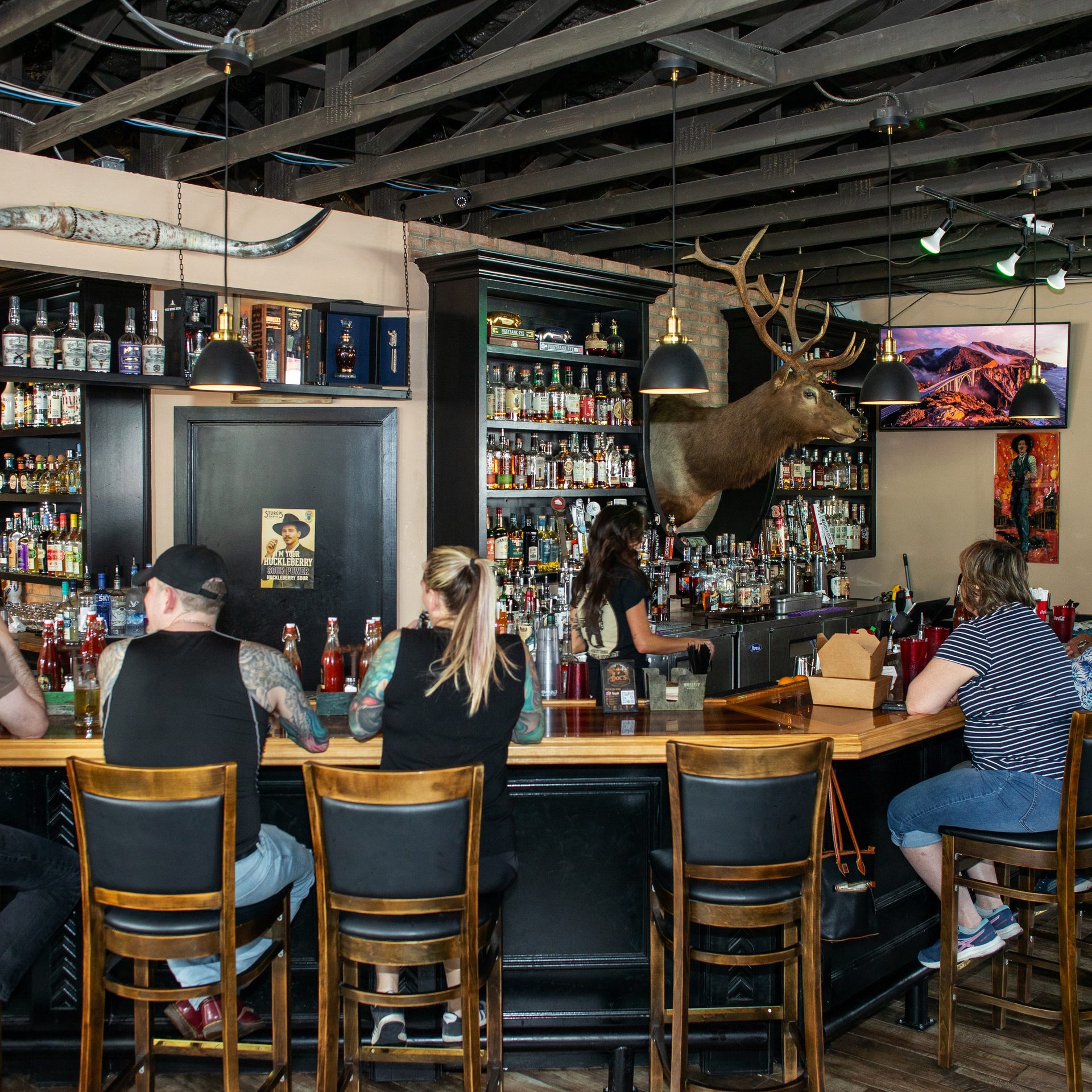 Whiskey Row Lives Here