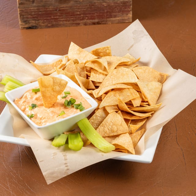 Smoked Buffalo Chicken Dip.
