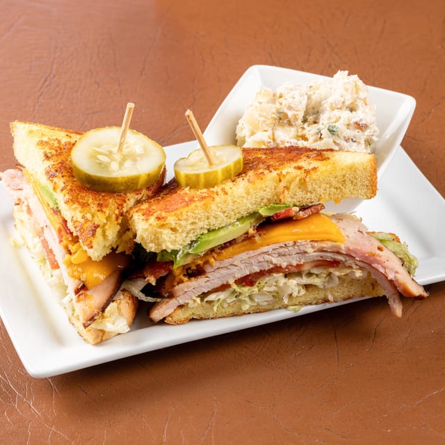 Smoked Turkey Club.