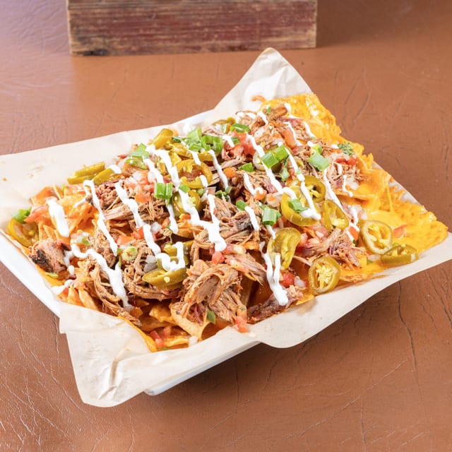 BBQ Nachos.