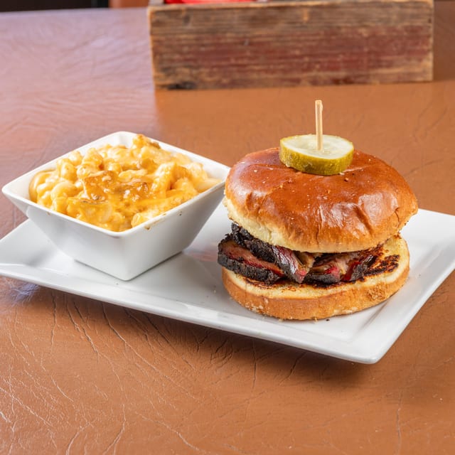 Brisket Sandwich.